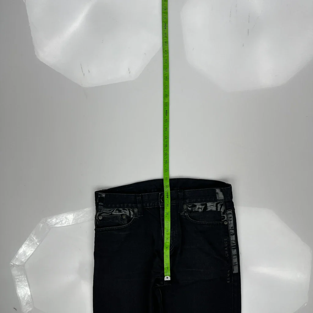 Armani Exchange Slim Fit Jeans - 32W 32L Black Cotton Blend - Image 4