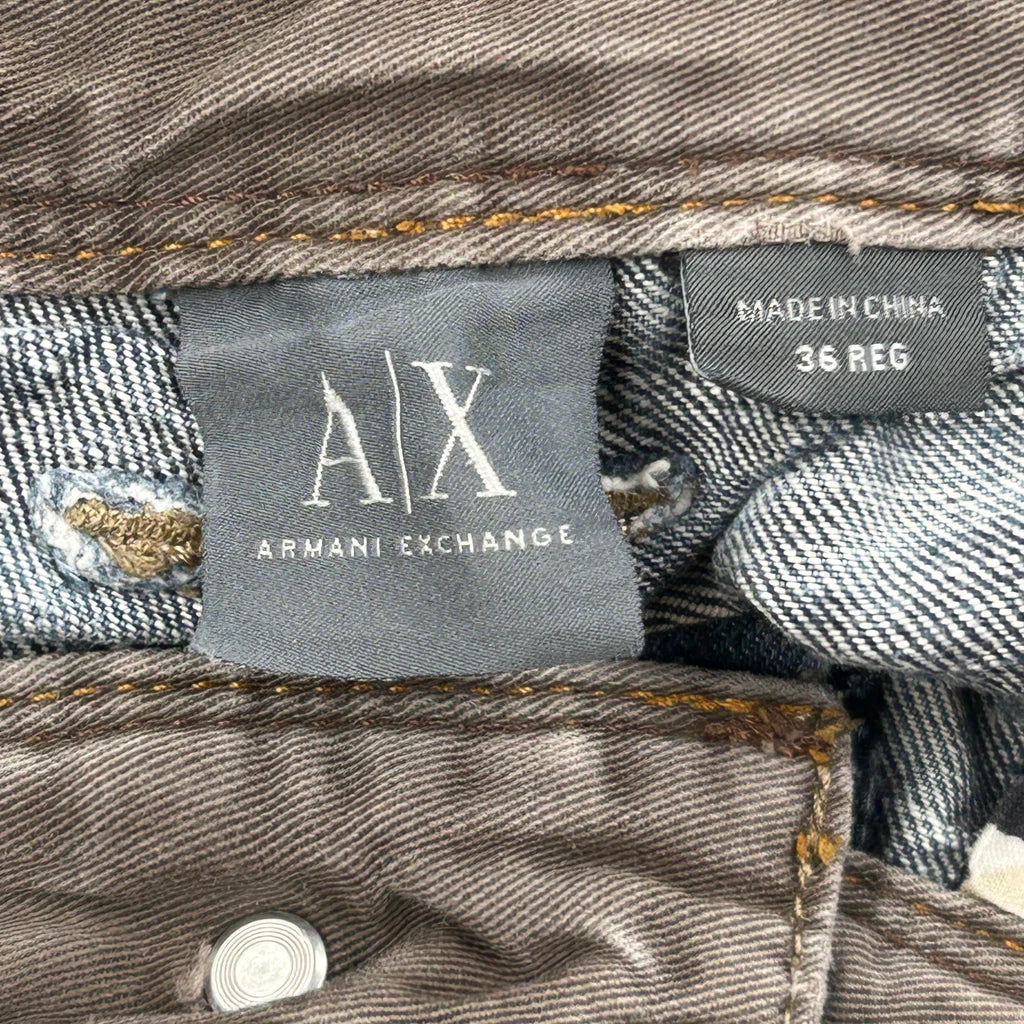 Armani Exchange Jeans - 36W 31L Blue Cotton - Image 6