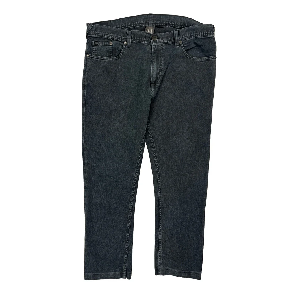 Armani Exchange Jeans - 34W 30L Grey Cotton - Image 2