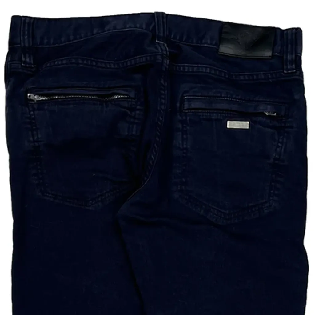 Armani Exchange Skinny Jeans - 32W 30L Navy Cotton - Image 7