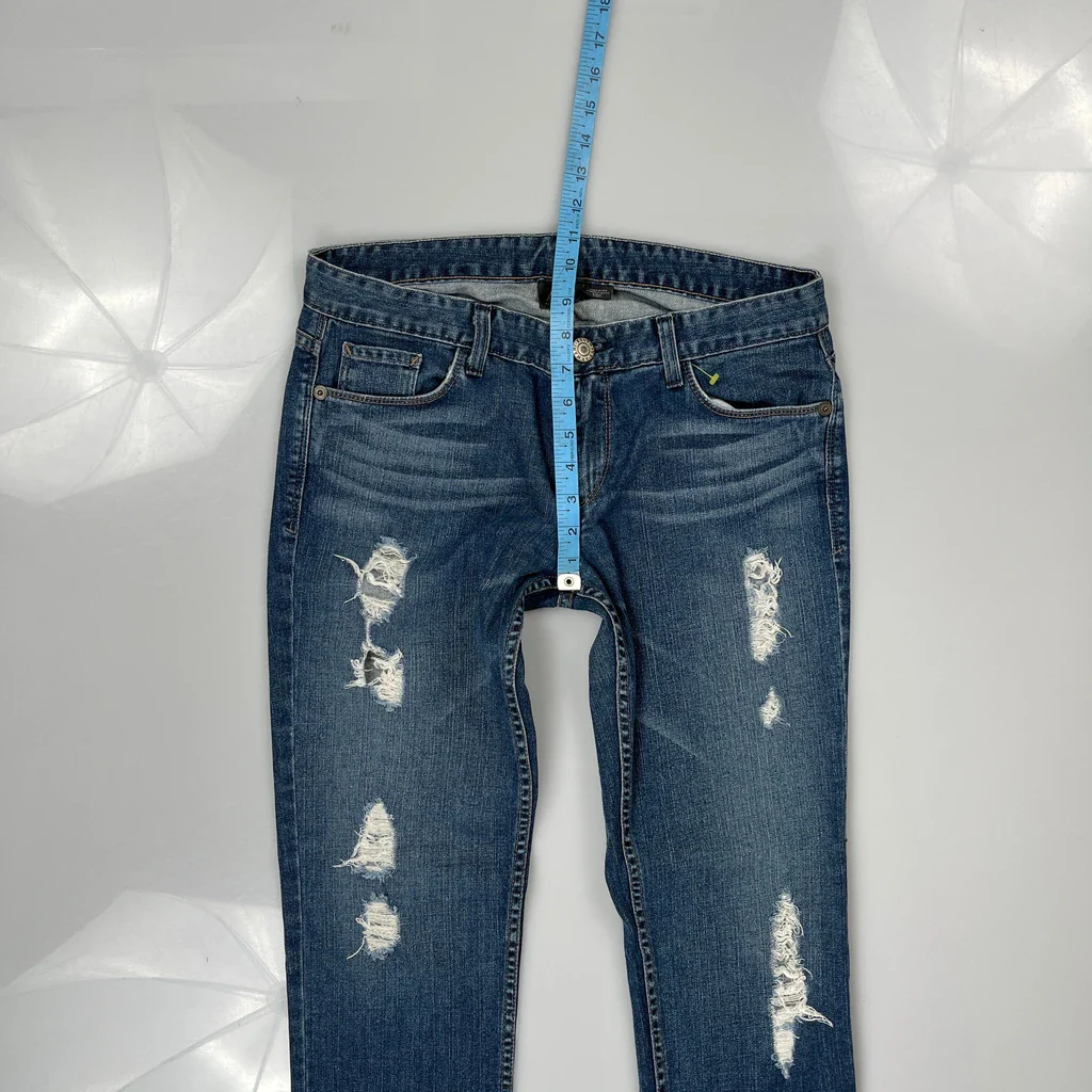 Armani Exchange Jeans - 30W UK 10 Blue Denim - Image 4
