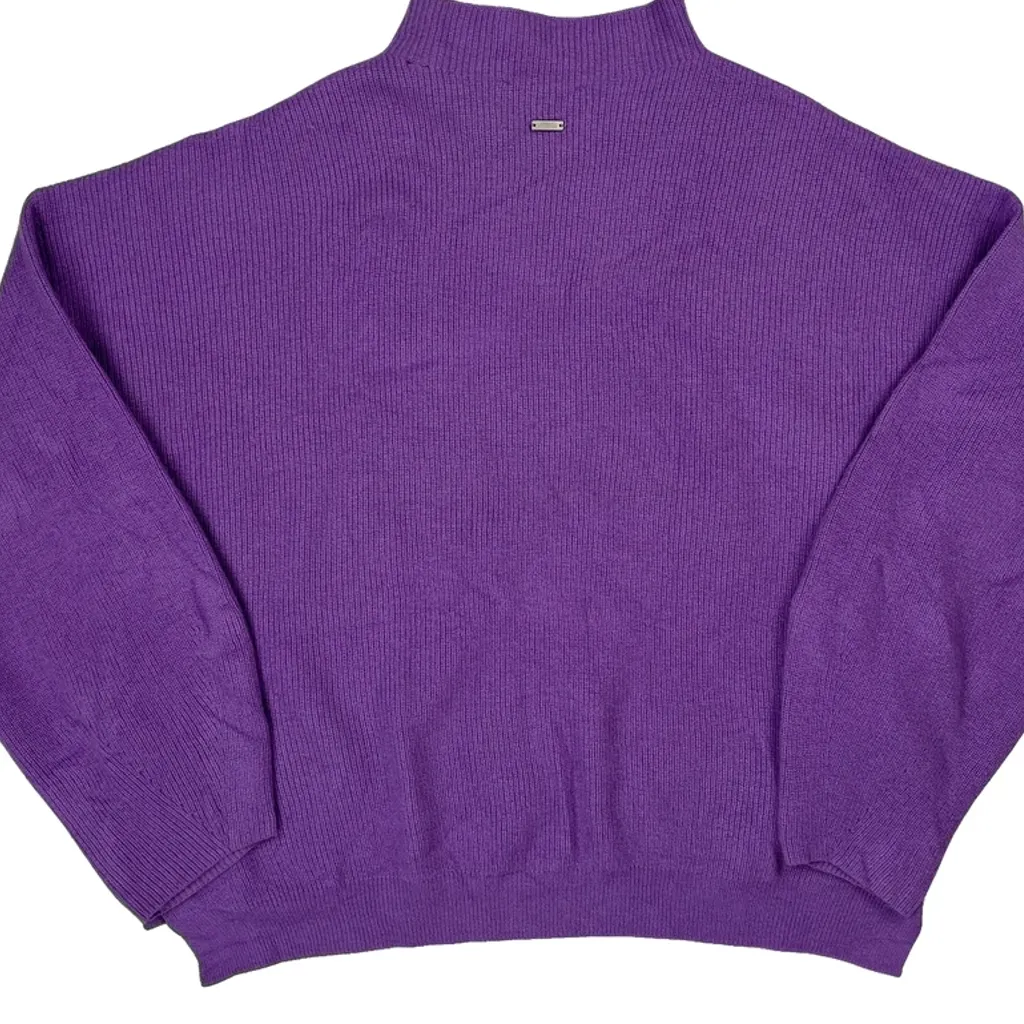 Armani Exchange Jumper - Medium Purple Acrylic - Image 6