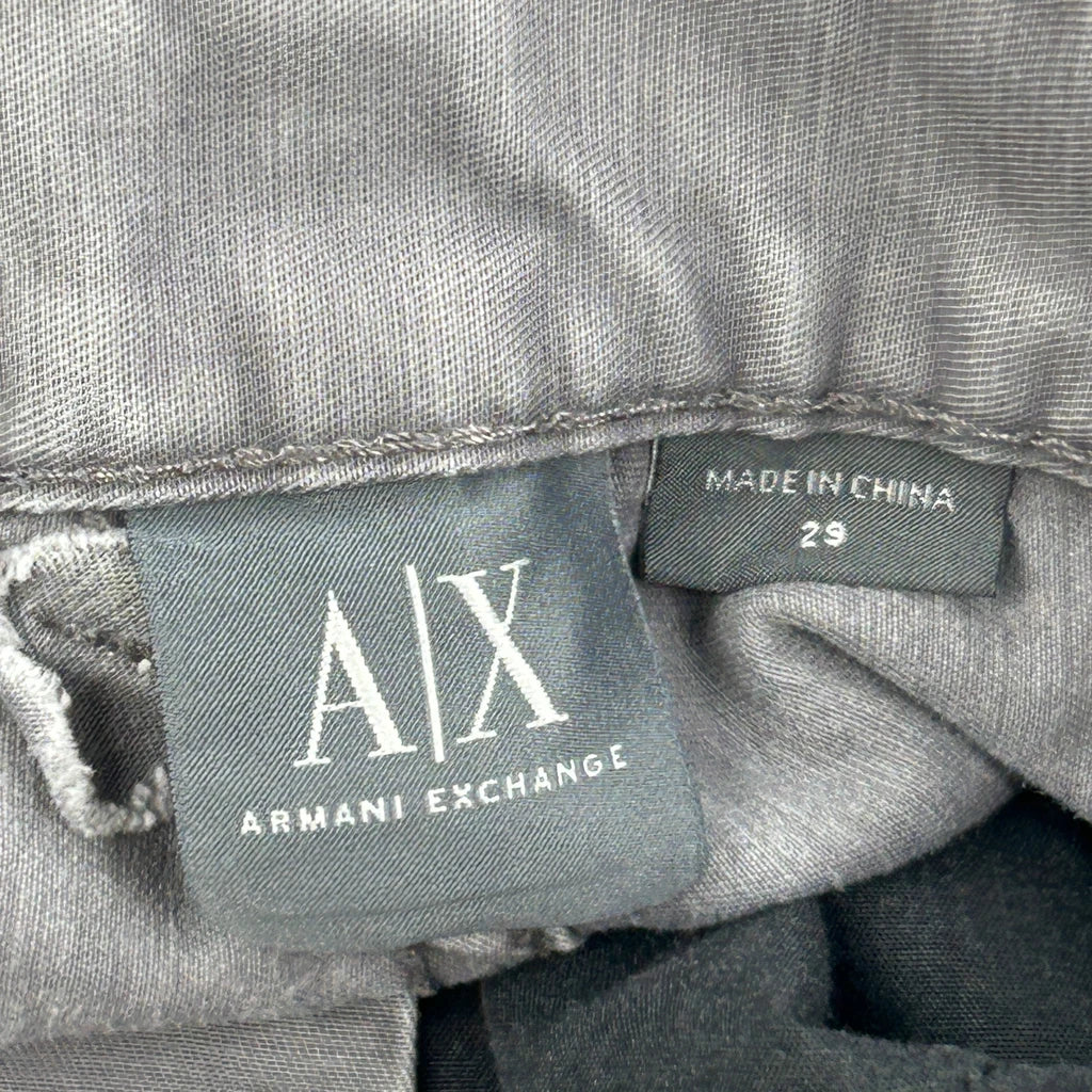 Armani Exchange Pants - 29W 27L Gray Cotton - Image 6