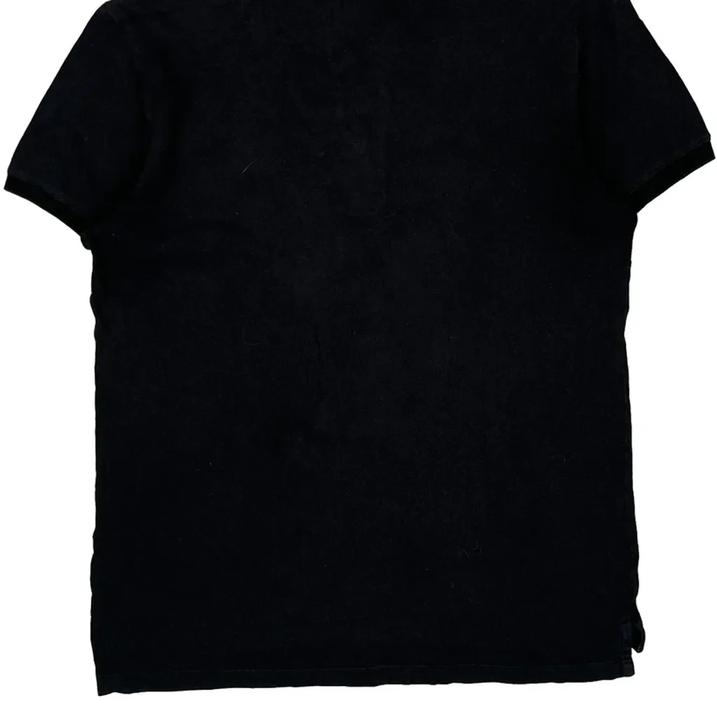 Armani Exchange Polo Shirt - Medium Black Cotton - Image 7