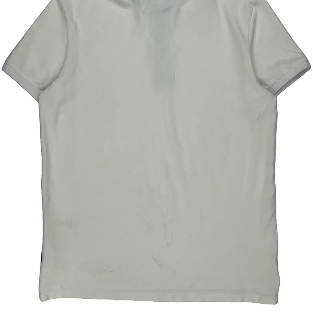 Armani Exchange Polo Shirt - Large White Cotton - Image 7