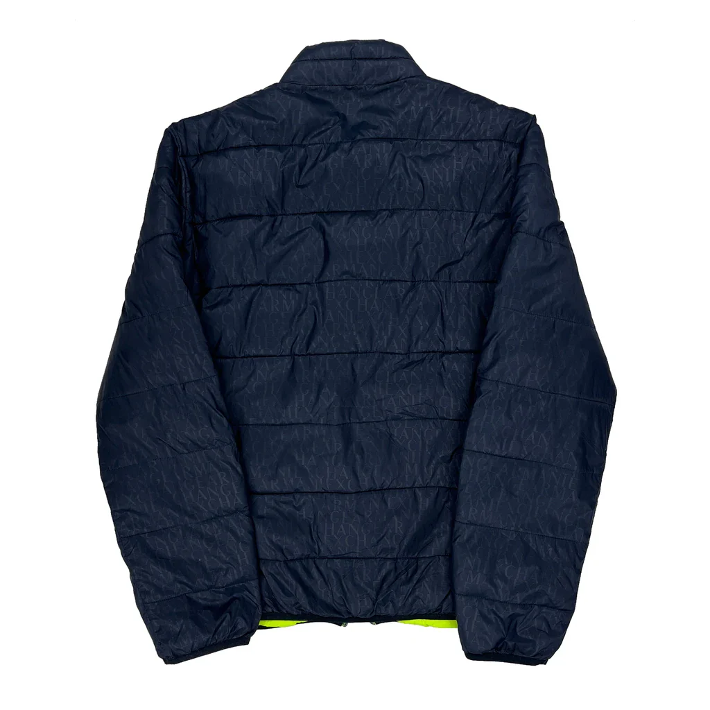 Armani Exchange Puffer - Large Navy Polyester - Image 2