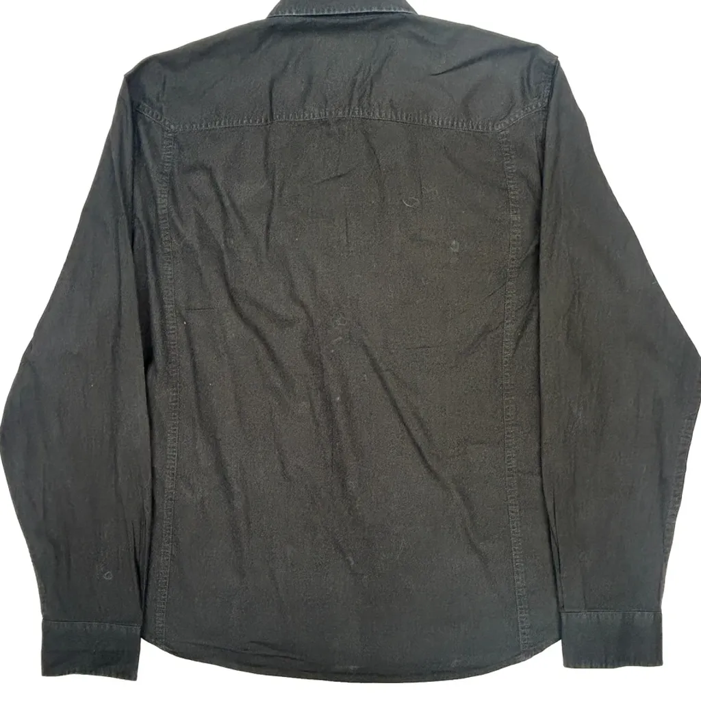 Armani Exchange Shirt - XL Black Cotton - Image 6