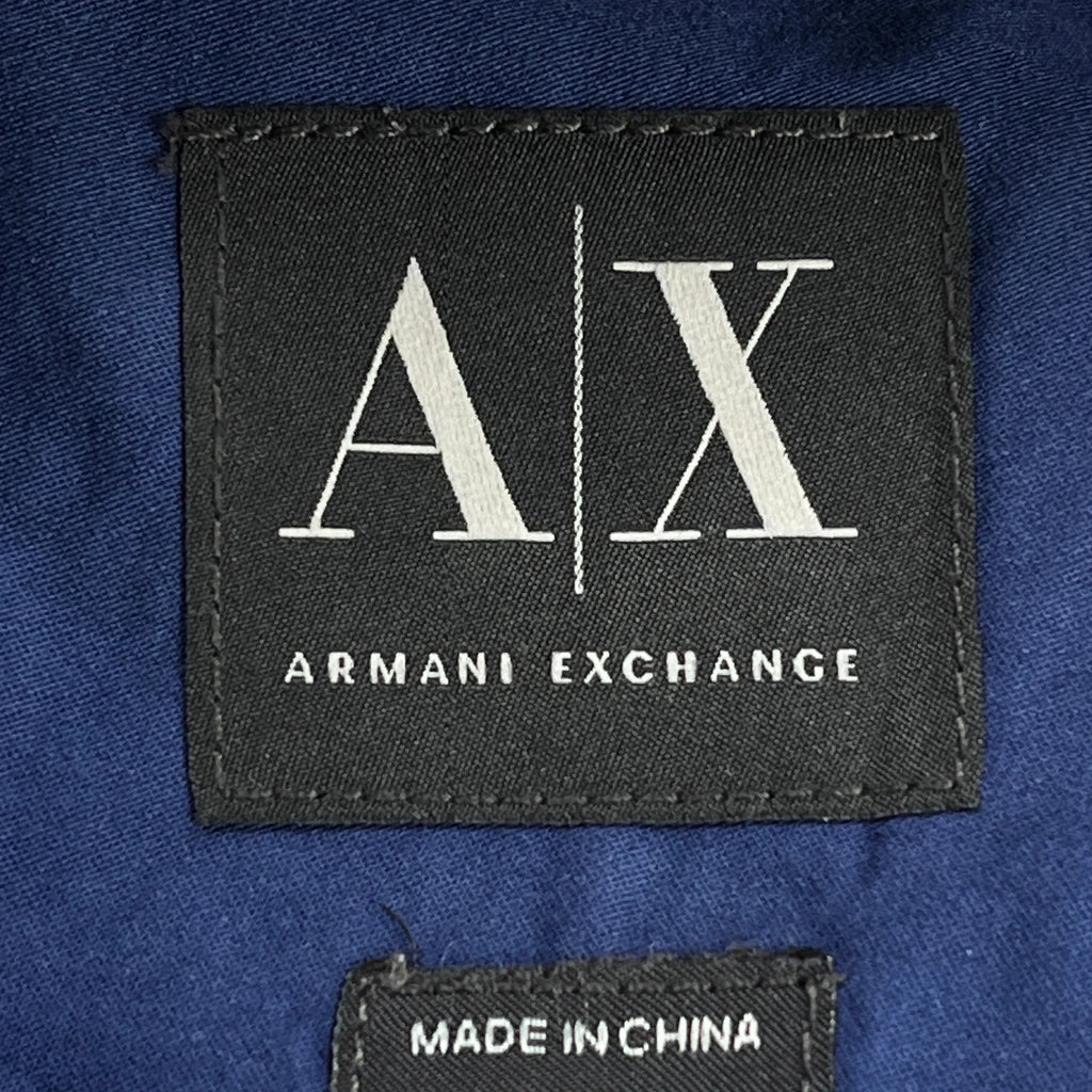 Armani Exchange Shirt - Medium Blue Cotton - Image 3