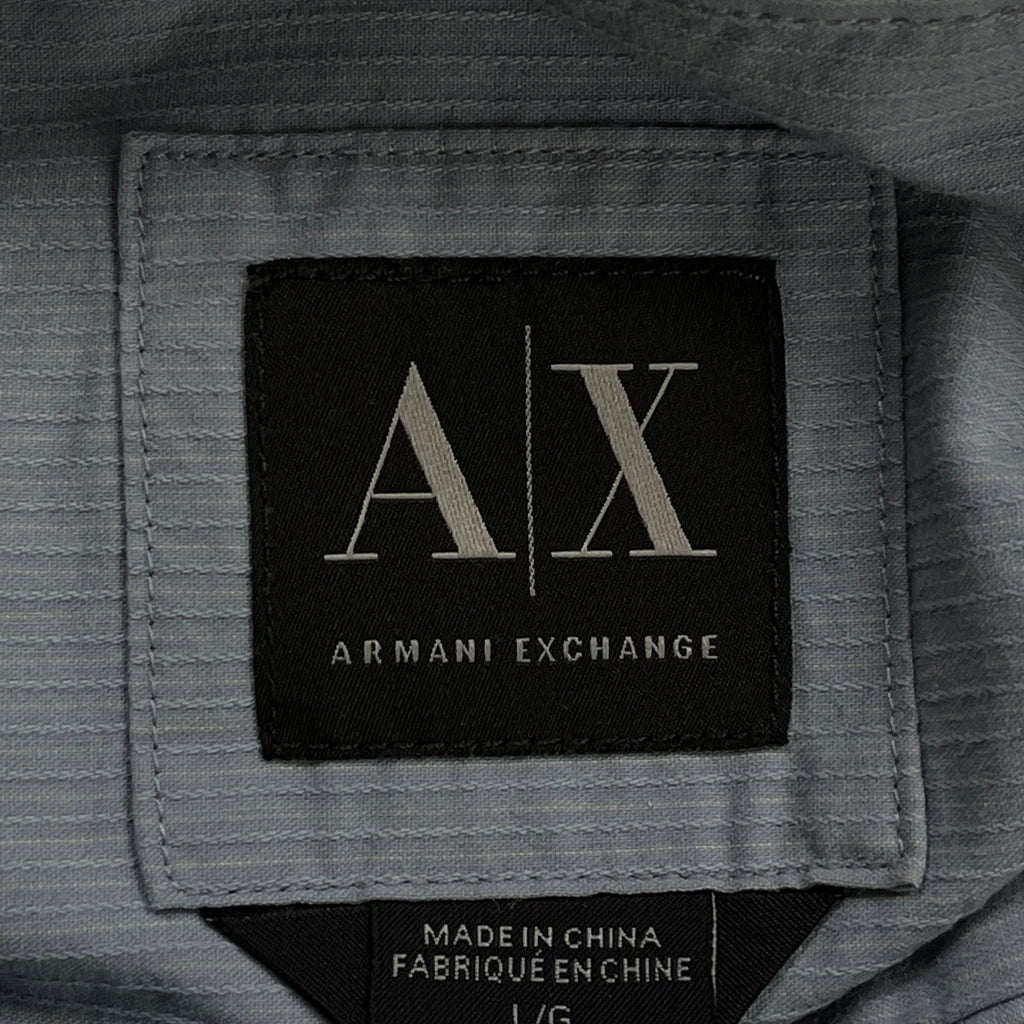 Armani Exchange Shirt - Large Grey Cotton - Image 3
