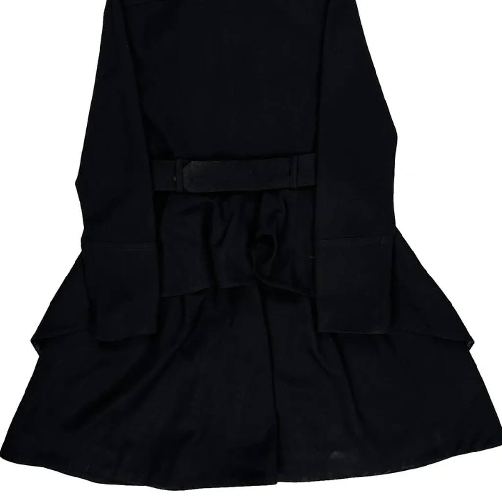 Armani Exchange Trench Coat - Small Black Polyester - Image 6