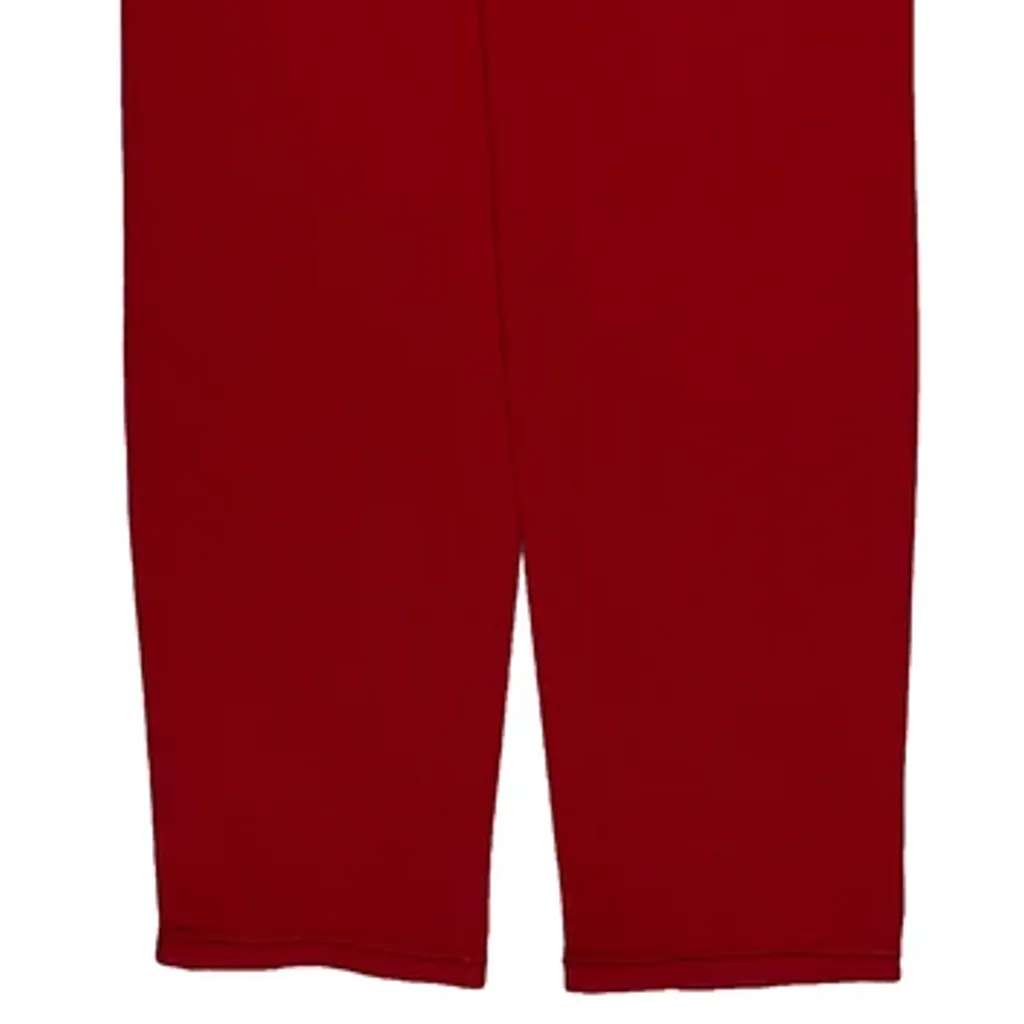 Armani Exchange Slim Fit Trousers - 28W UK 8 Red Cotton - Image 7