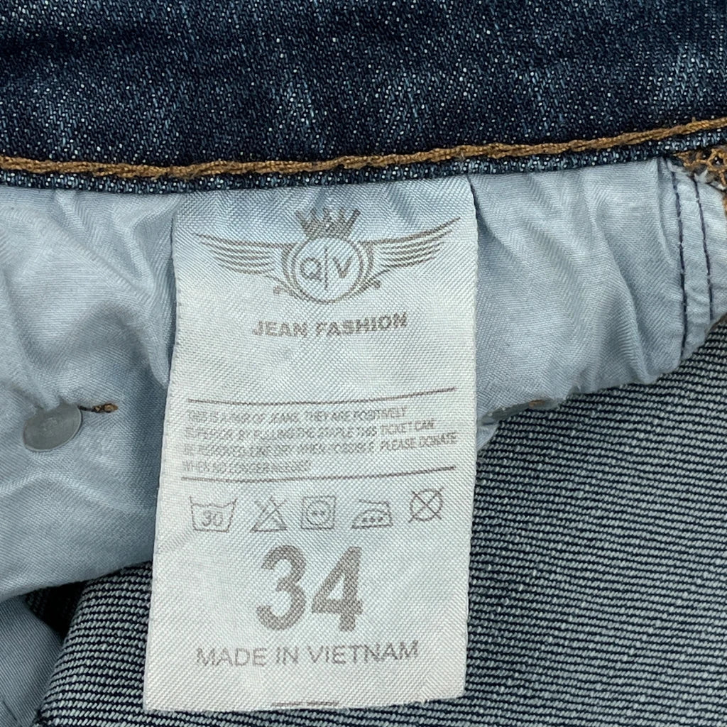 Armani Jeans Denim Shorts - 33W 10L Blue Denim - Image 6