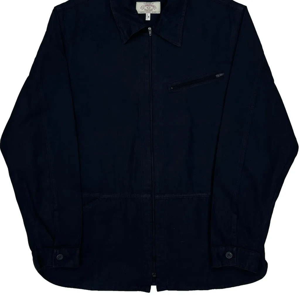 Armani Jeans Jacket - Medium Navy Cotton - Image 4