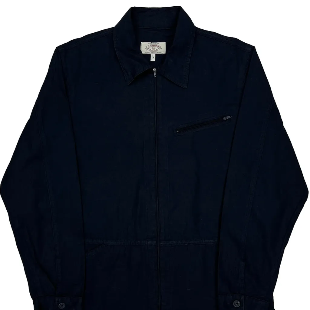 Armani Jeans Jacket - Medium Navy Cotton - Image 5
