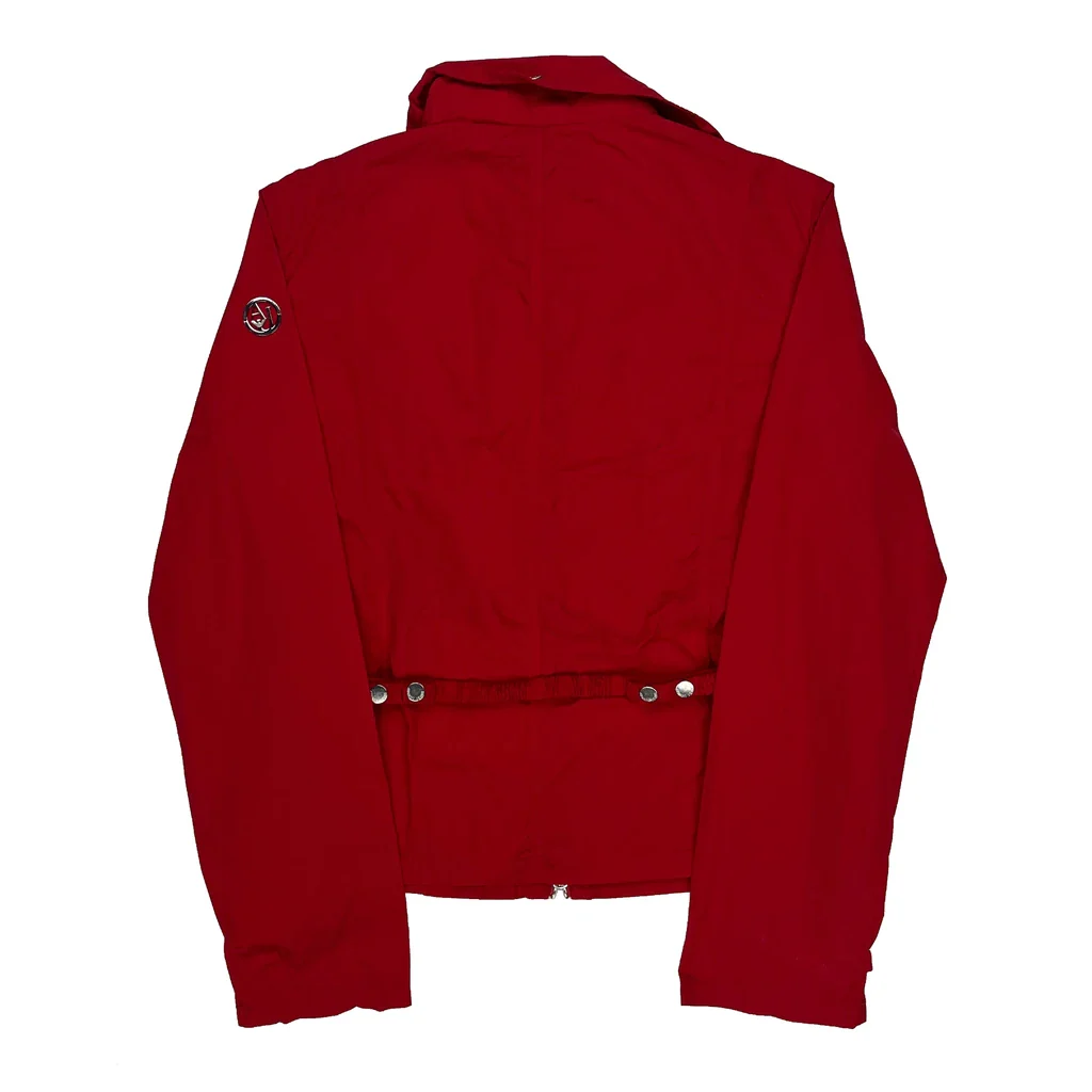 Armani Jeans Jacket - Large Red Polyester - Image 2
