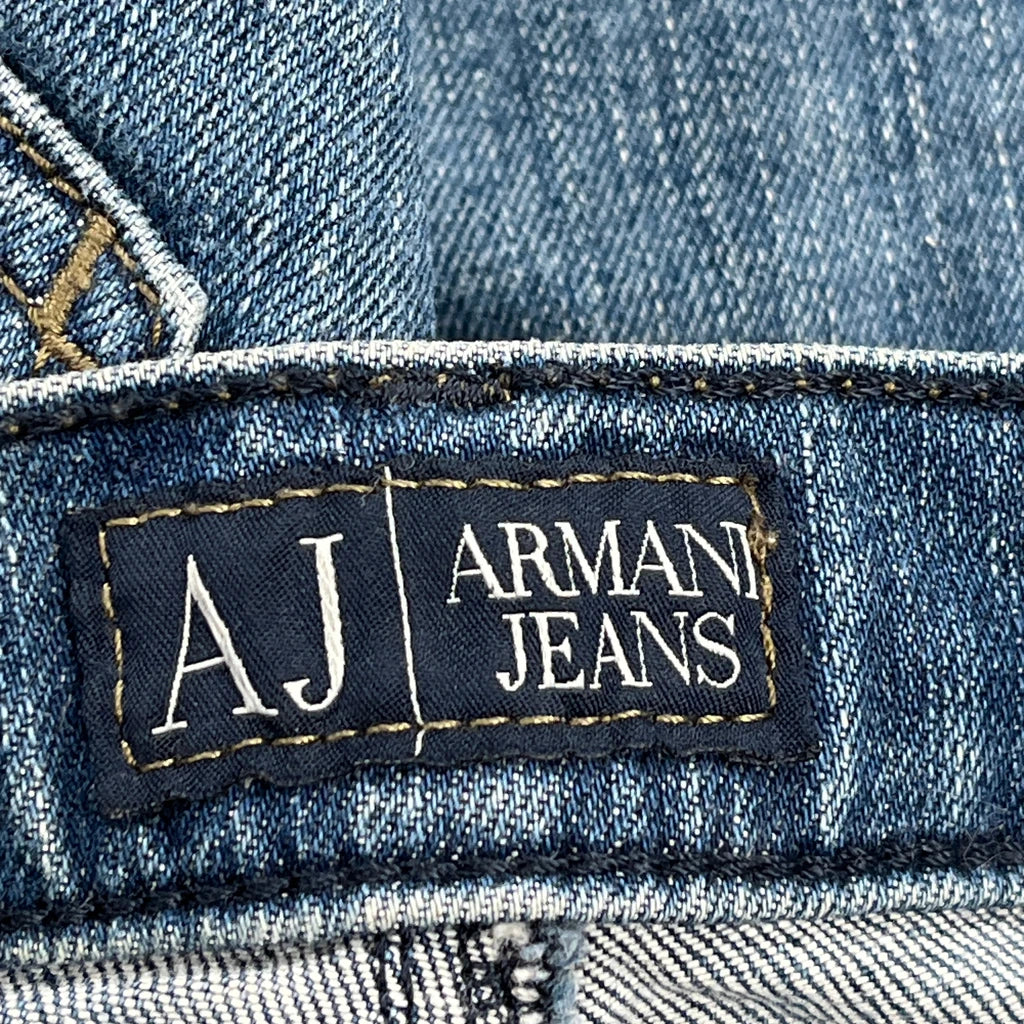 Armani Jeans Boot Cut Jeans - 32W UK 10 Blue Denim - Image 6