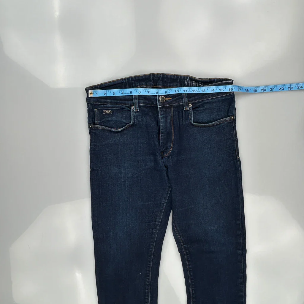 Armani Jeans Skinny Jeans - 32W US 6 Dark Wash Denim - Image 3