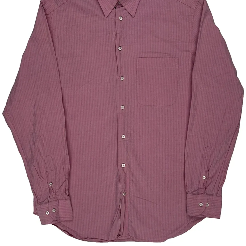 Armani Shirt - Medium Pink Cotton - Image 5