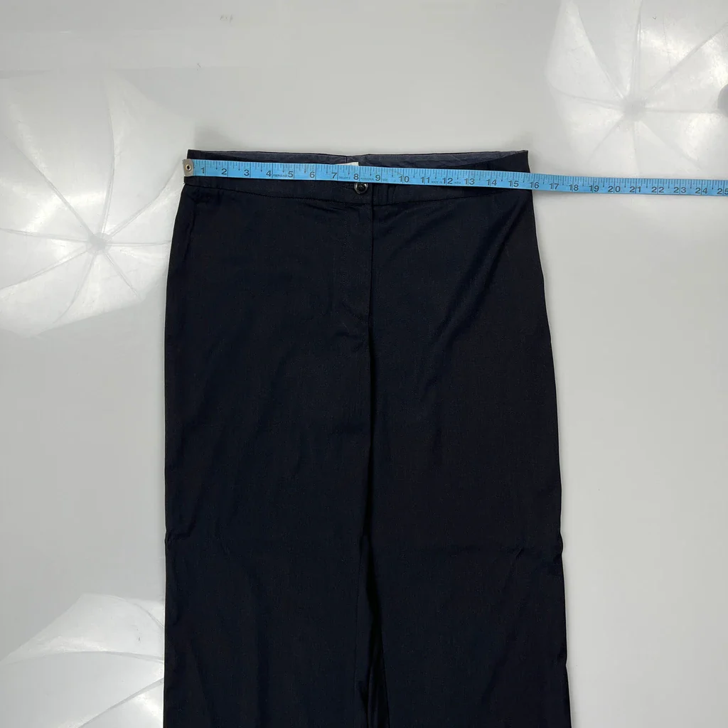 Armani Trousers - 32W 30L Black Polyester - Image 3