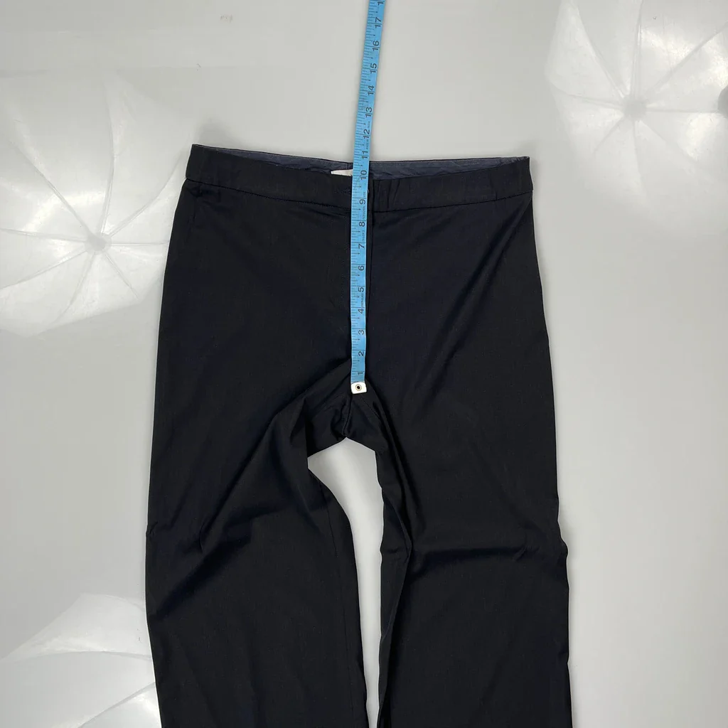 Armani Trousers - 32W 30L Black Polyester - Image 4