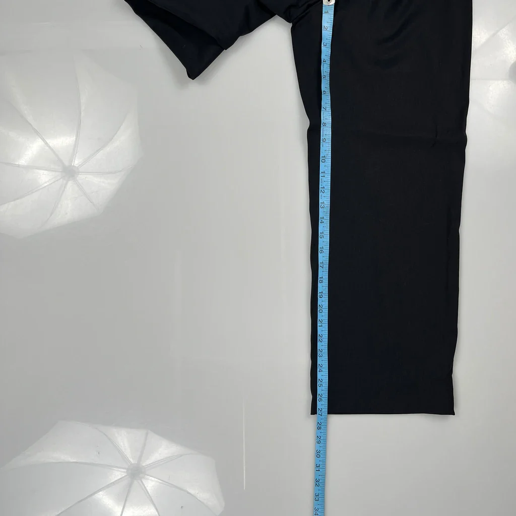 Armani Trousers - 32W 30L Black Polyester - Image 5