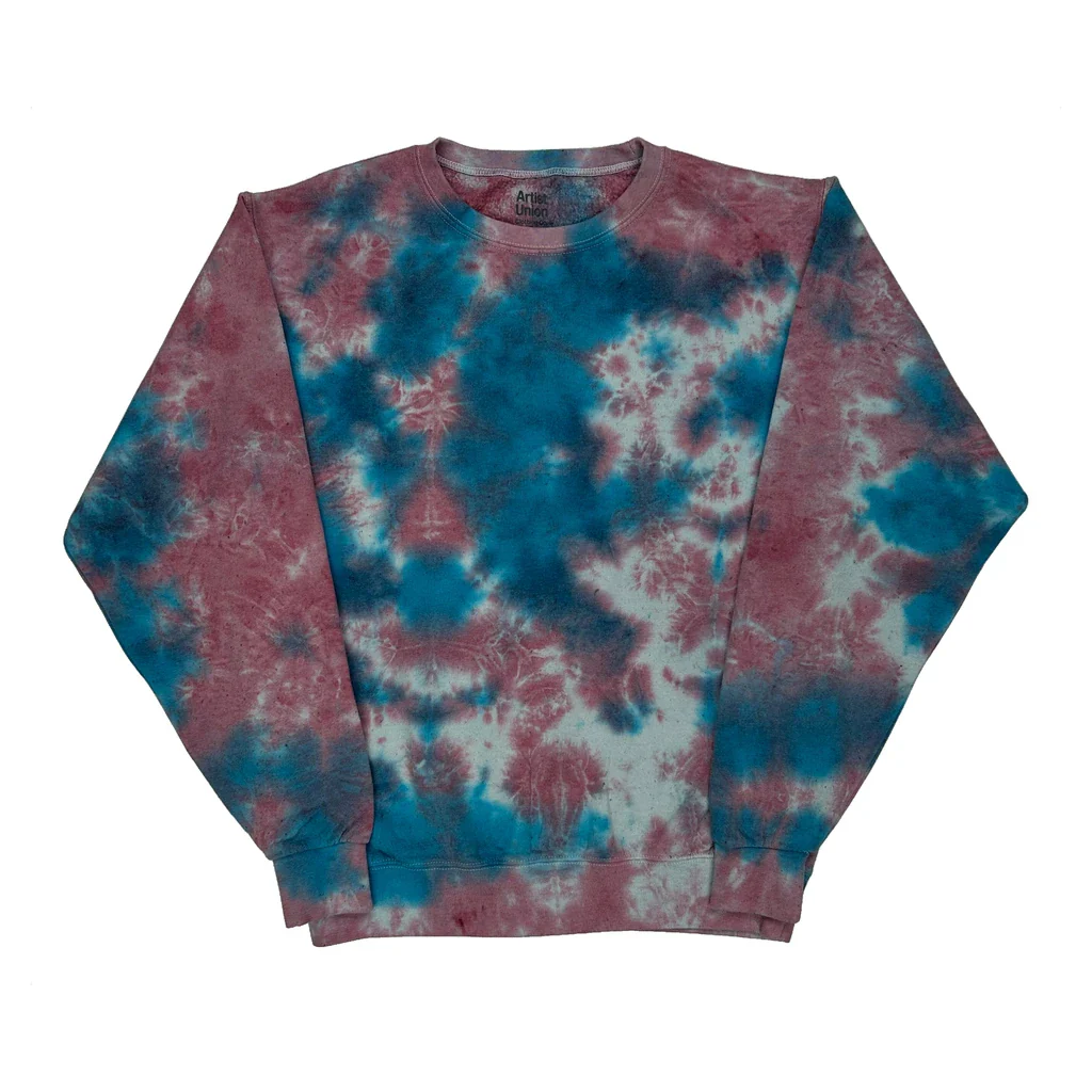 Artist Union Tie-Dye Sweatshirt - Small Multicoloured Cotton Blend