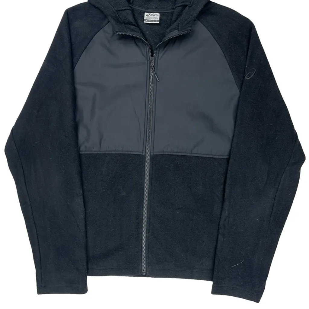 Asics Fleece - Medium Black Polyester - Image 5