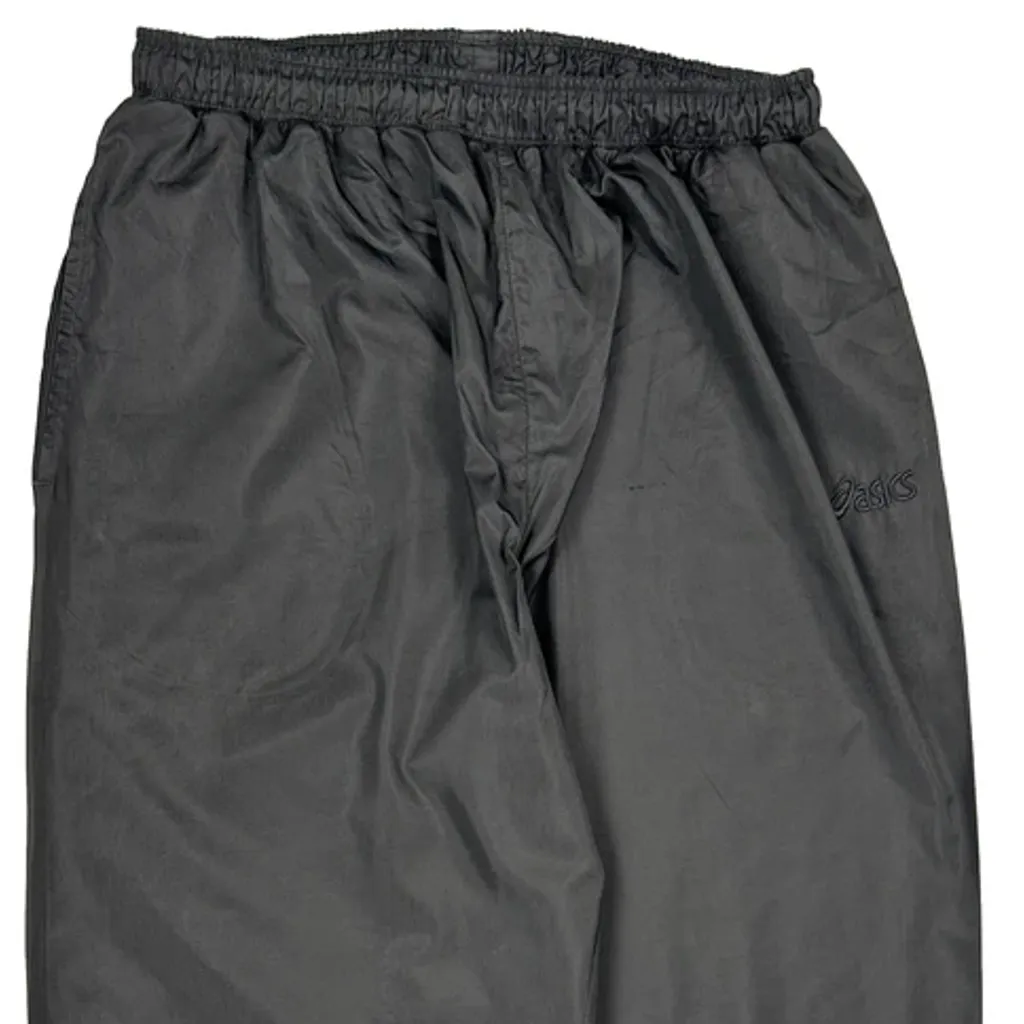 Asics Track Pants - XL Black Polyester - Image 4