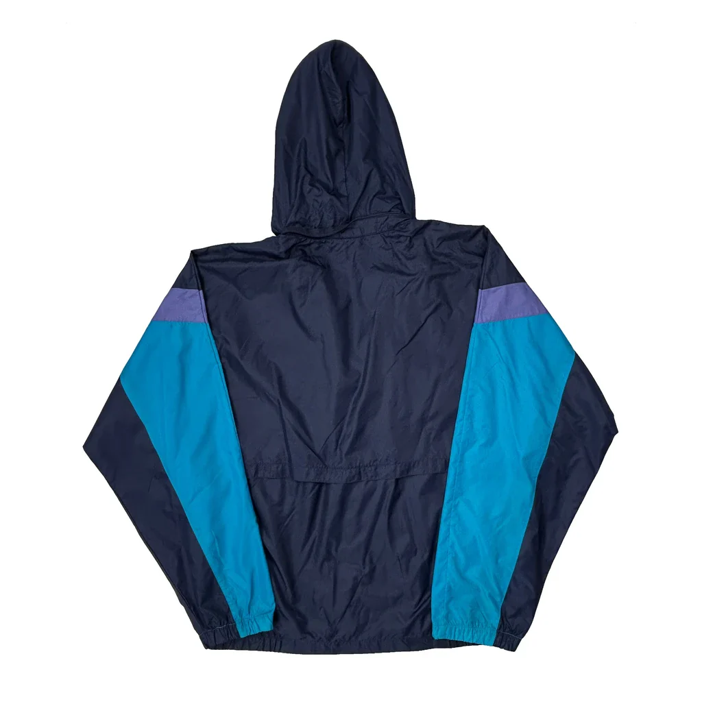 Asics Windbreaker - Large Blue Nylon - Image 2