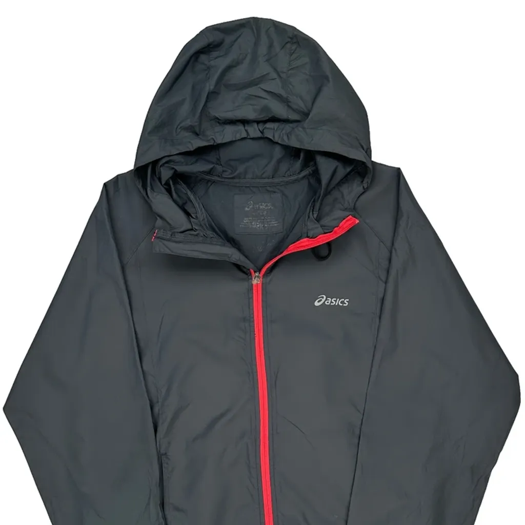 Asics Windbreaker - Medium Grey Polyester - Image 5
