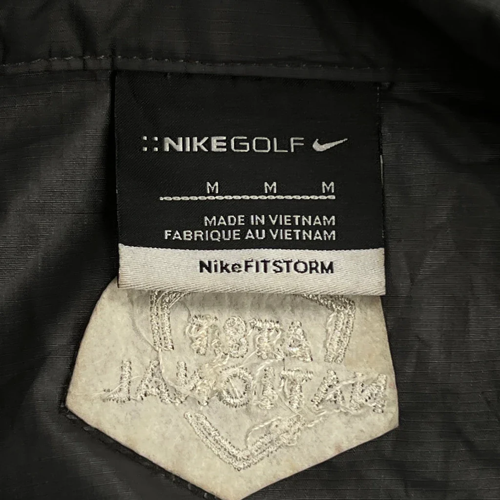 At&T National Nike Golf Windbreaker - Medium Gray Polyester - Image 3