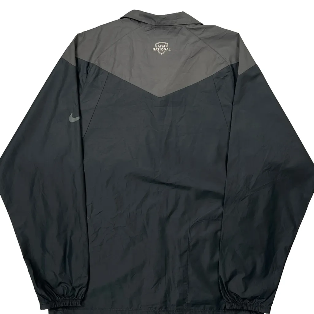 At&T National Nike Golf Windbreaker - Medium Gray Polyester - Image 7