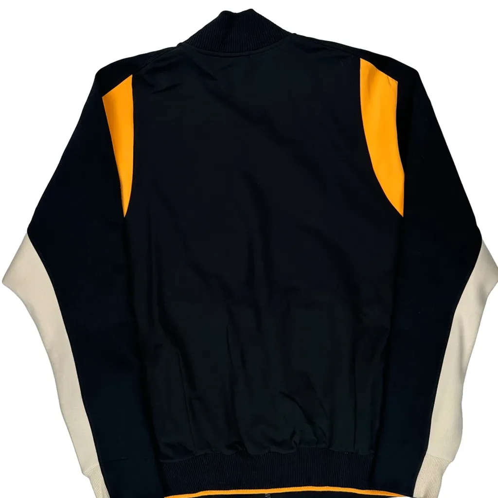 Athletics Adidas Track Jacket - XL Beige Polyester - Image 6
