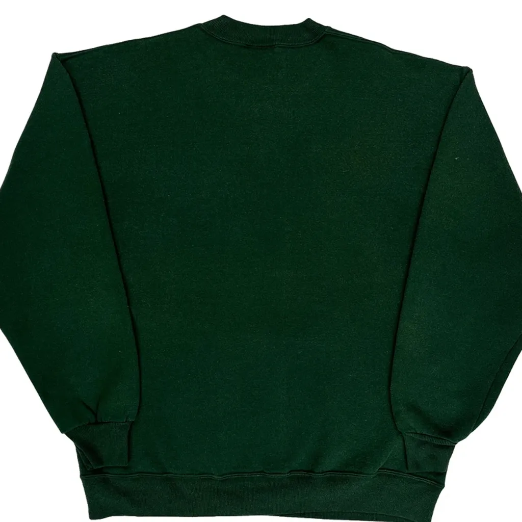 Atlanta Disney Cartoon Sweatshirt - Medium Green Cotton - Image 6