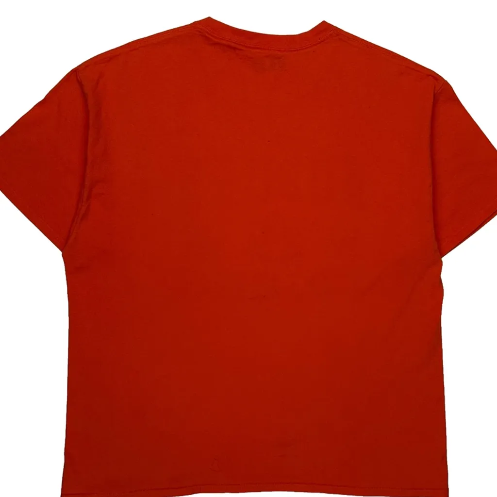 Auburn Tigers Russell Athletic College T-Shirt - XL Orange Cotton - Image 6