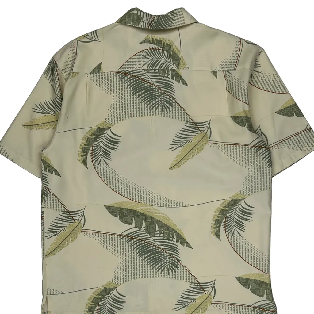 Aureus Hawaiian Shirt - Large Cream Silk - Image 7