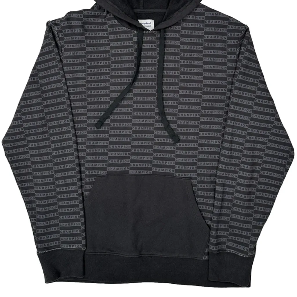 Authentic Athleticwear Champion Hoodie - Medium Black Cotton - Image 5