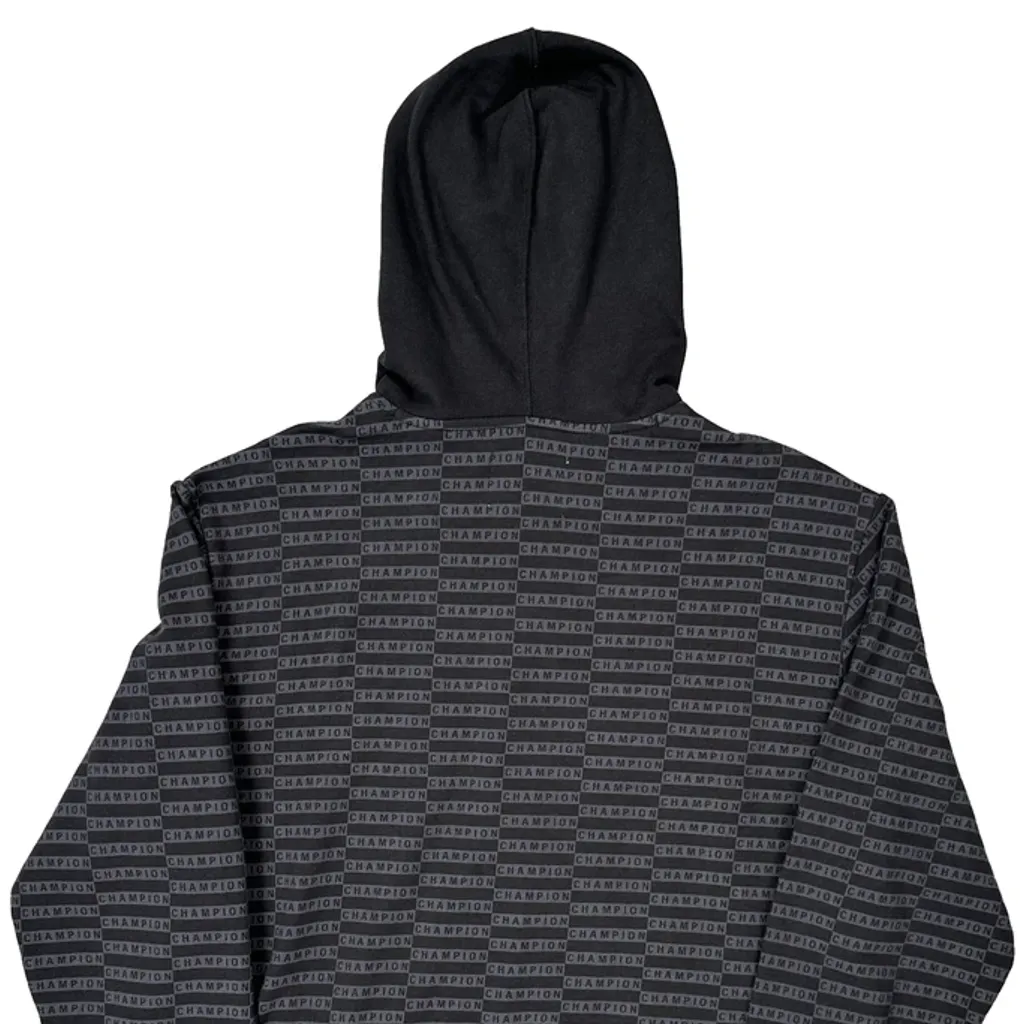 Authentic Athleticwear Champion Hoodie - Medium Black Cotton - Image 6