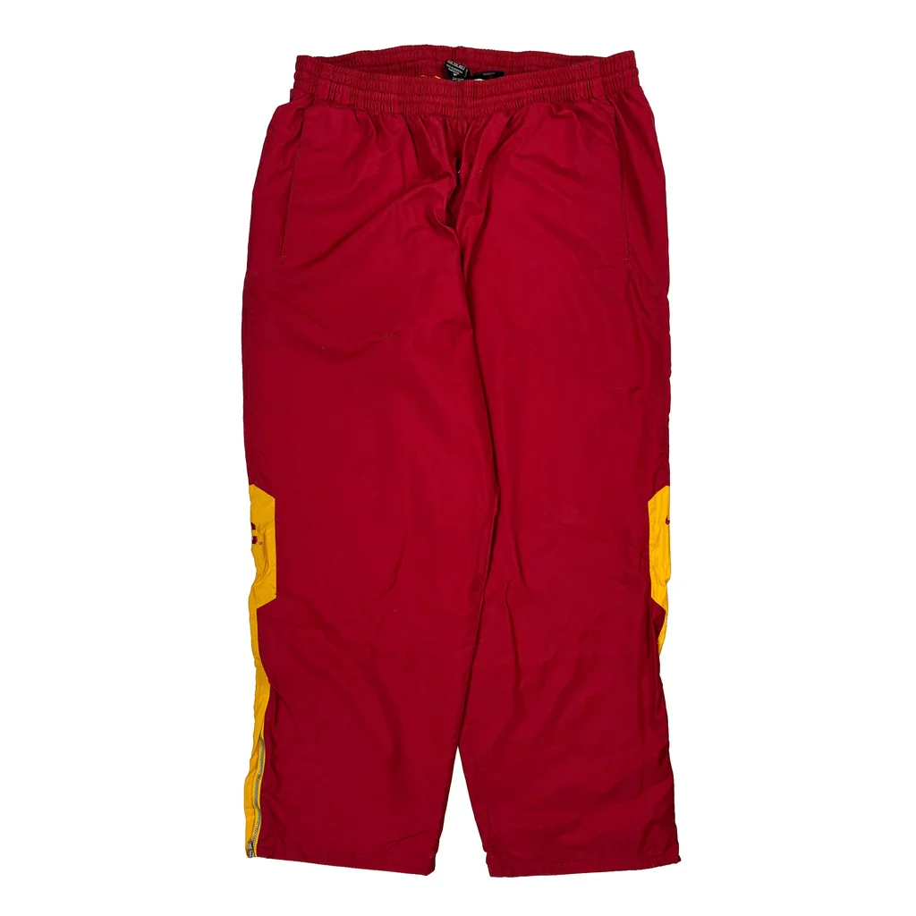 Authentic Team Apparel Nike Track Pants - 2XL Red Nylon