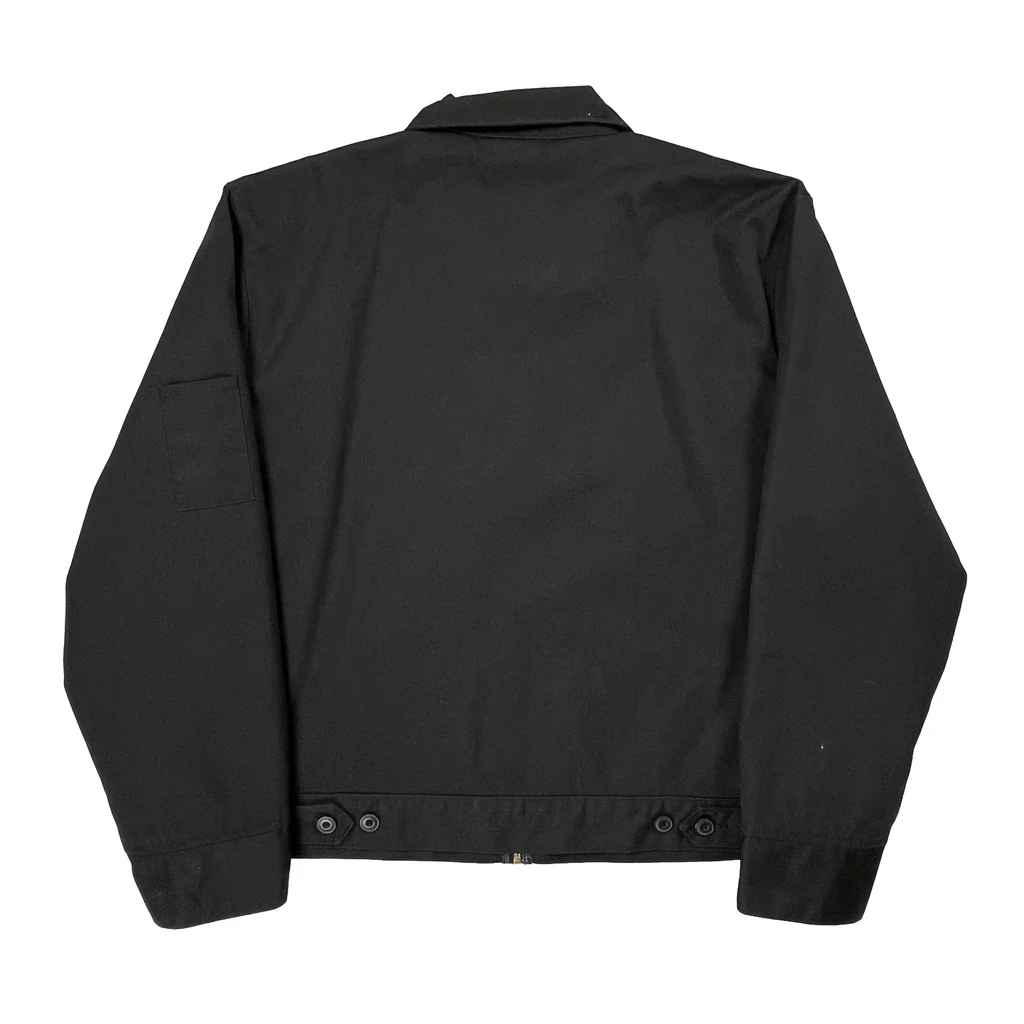 Automotive Technology Dickies Workwear Harrington Jacket - XL Black Polyester - Image 2