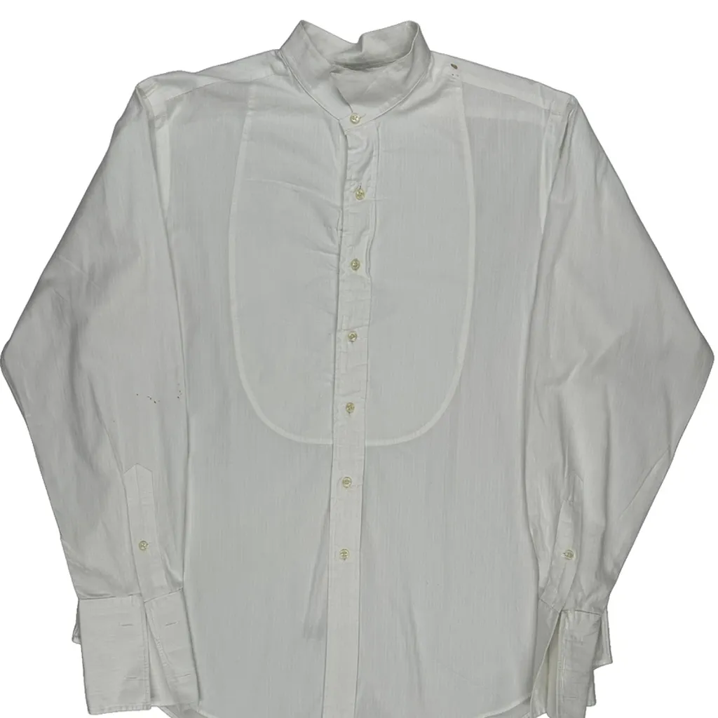 Avery Polo By Ralph Lauren Shirt - Large White Cotton - Image 5