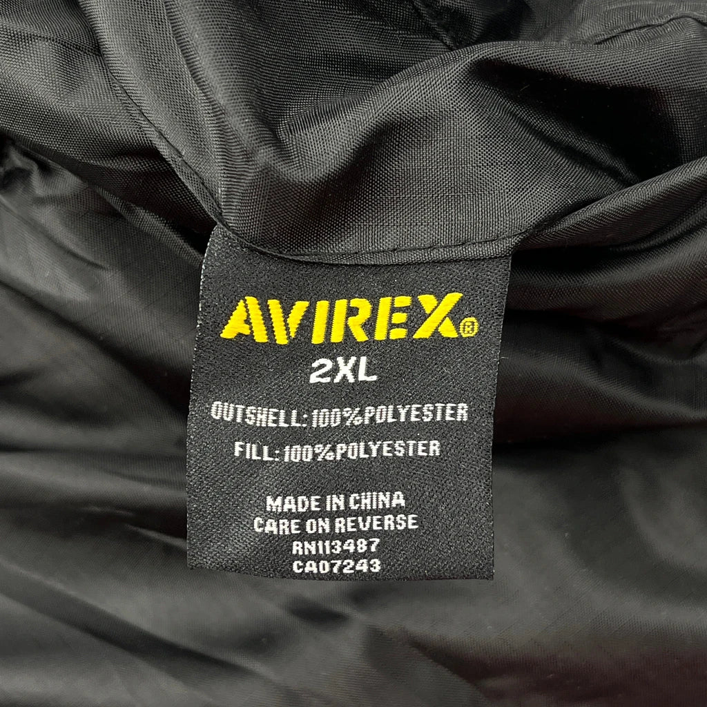 Avirex Puffer - 2XL Black Polyester - Image 3