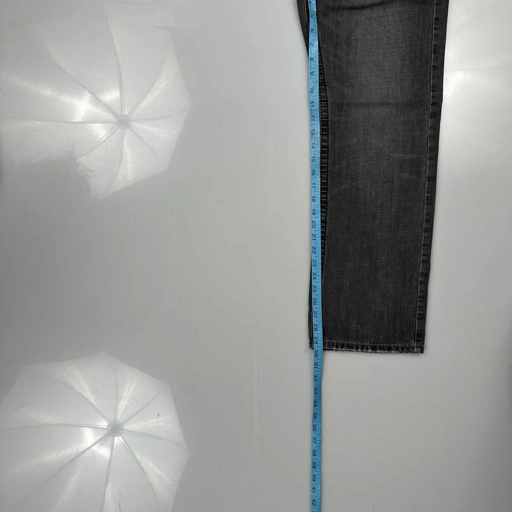 Axe & Crown Studded Jeans - 29W 30L Grey Cotton - Image 5