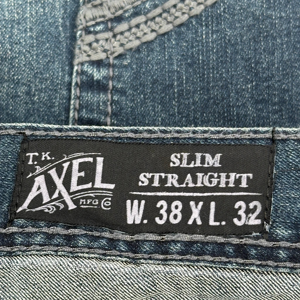 Axel Arigato Slim Jeans - 38W 32L Blue Denim - Image 6