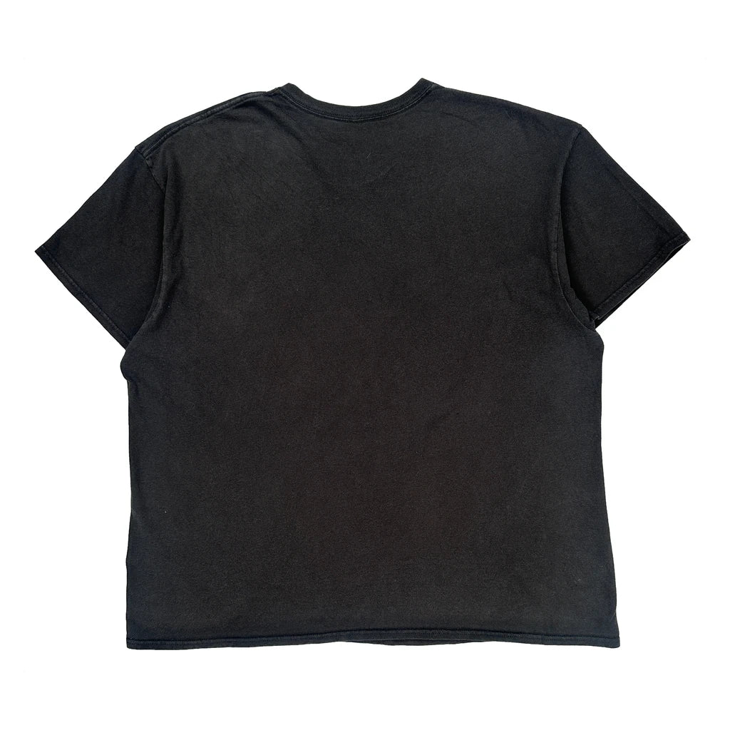 Back Off Dom Graphic T-Shirt - 2XL Black Cotton - Image 2