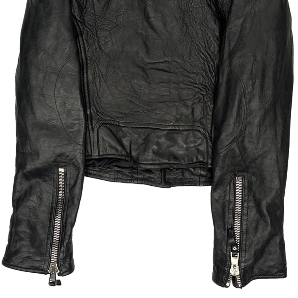 Balenciaga Lamb Leather Jacket - Small Black Leather - Image 7