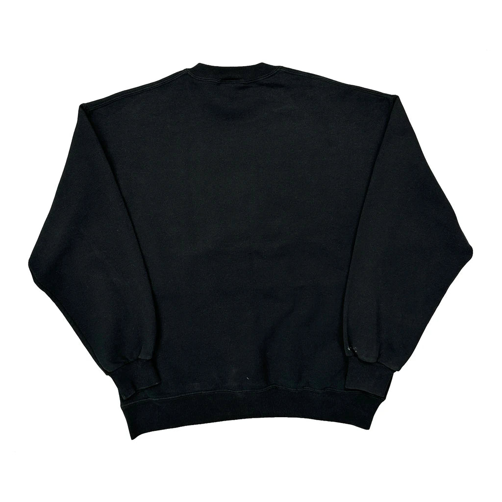Baltimore Planet Hollywood Graphic Sweatshirt - Large Black Cotton Blend - Image 2