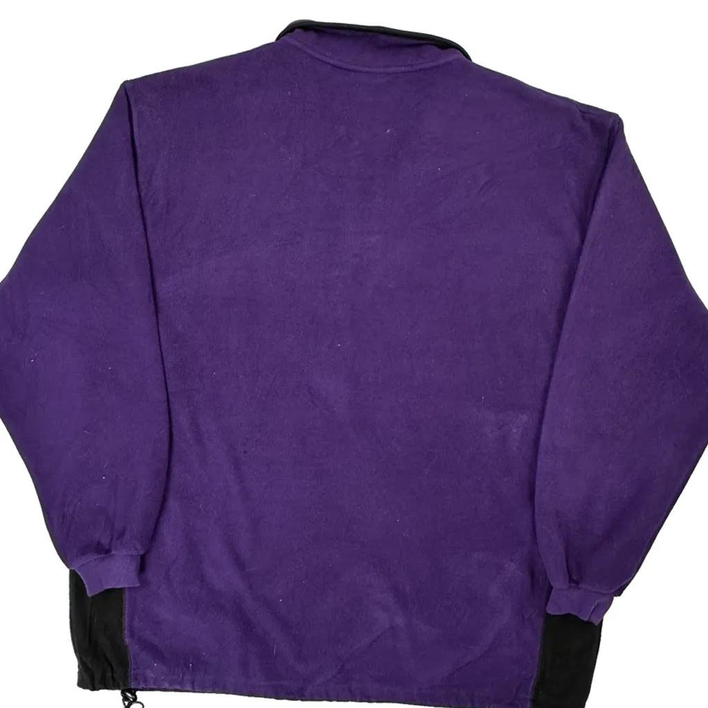 Baltimore Ravens Nfl Football 1/4 Zip - 3XL Purple Polyester - Image 7