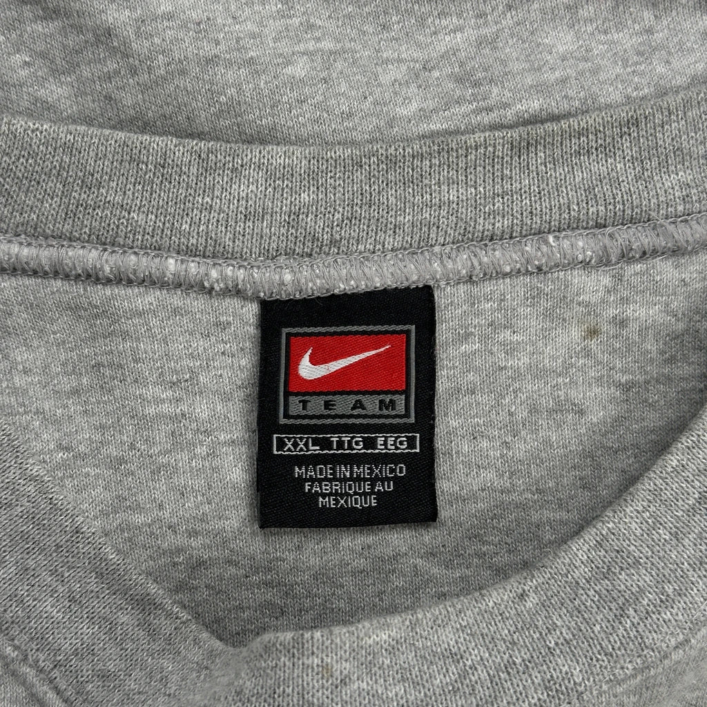 Baltimore Ravens Nike Football Sweatshirt - 2XL Grey Cotton - Image 3