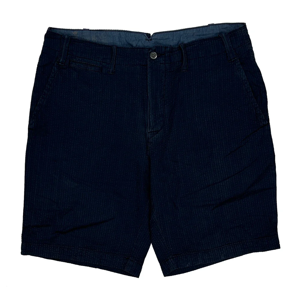 Banana Republic Chino Shorts - 33W 9L Blue Cotton - Image 2